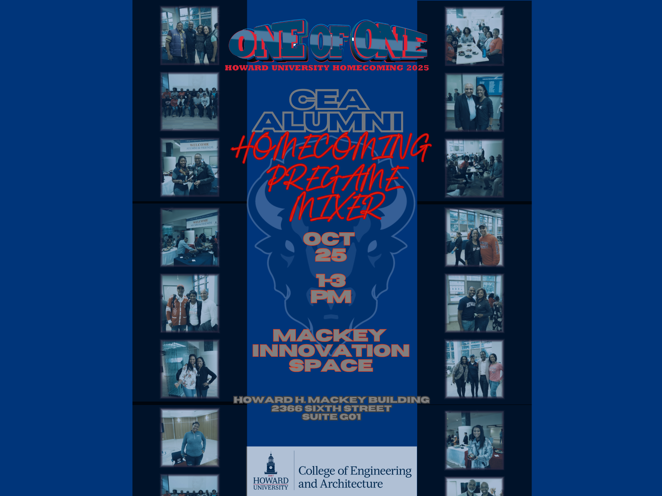 CEA Alumni Homecoming Pregame Mixer is on Saturday, October 25 at 1pm!