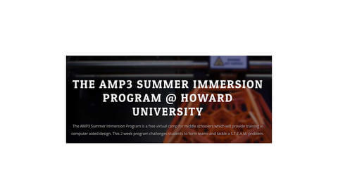 AMP3 Summer Program Graphic
