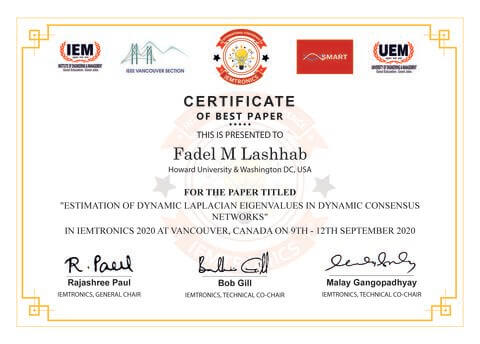 Dr. Lashhab award