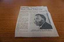 Jerome W. Lindsey Newspaper Clipping