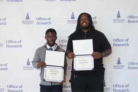 Adjei and Prioleau at Tapia 2025